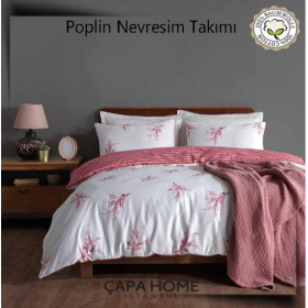 Çapa Home Poplin Nevresim Takımı %100 pamuk